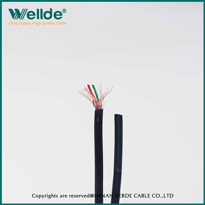 Cablu de control al semnalului cu miez flexibil de cupru