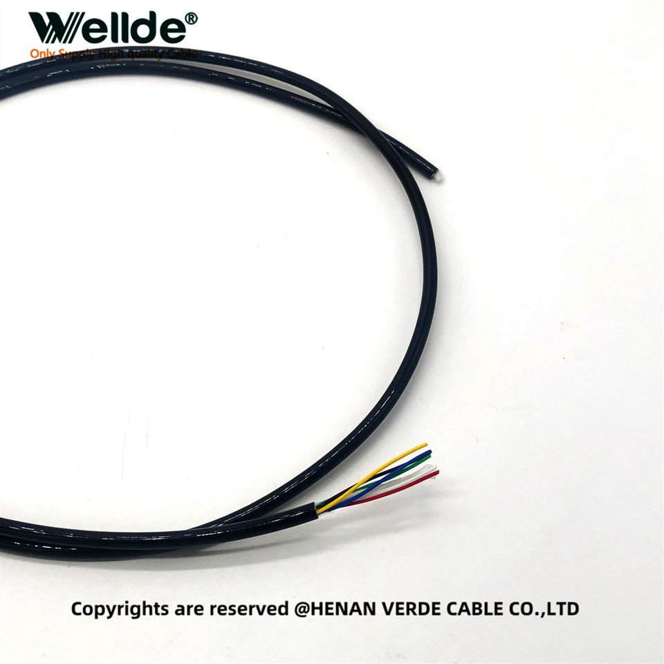 Flexible PUR Control Cable For Automation